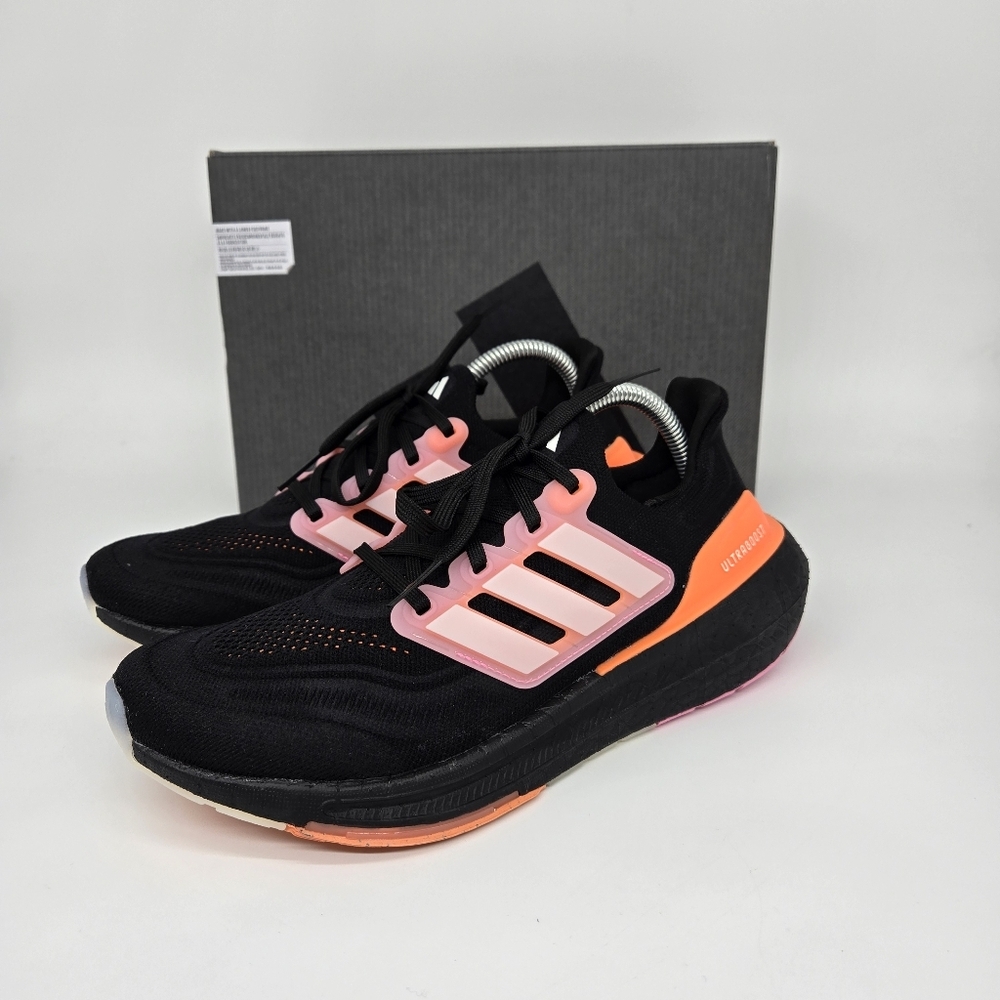 New adidas UltraBoost Light 'Black Beam Pink' Women's Shoes Size 7.5